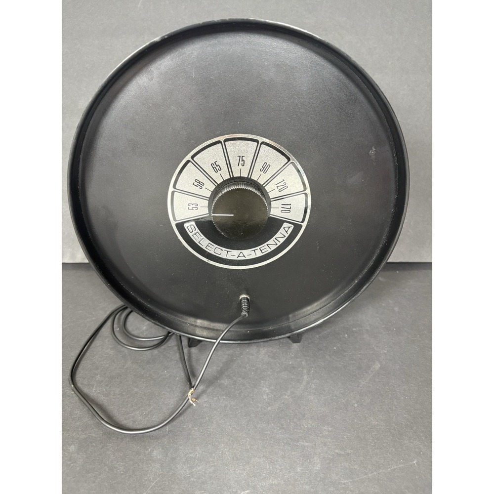 Vintage Select-A-Tenna AM Radio Loop Antenna Intensitronics USA Untested